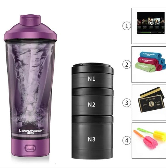 Vaso Mezclador para Fitness y Proteínas