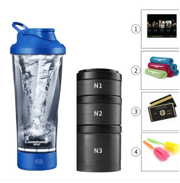 Vaso Mezclador para Fitness y Proteínas